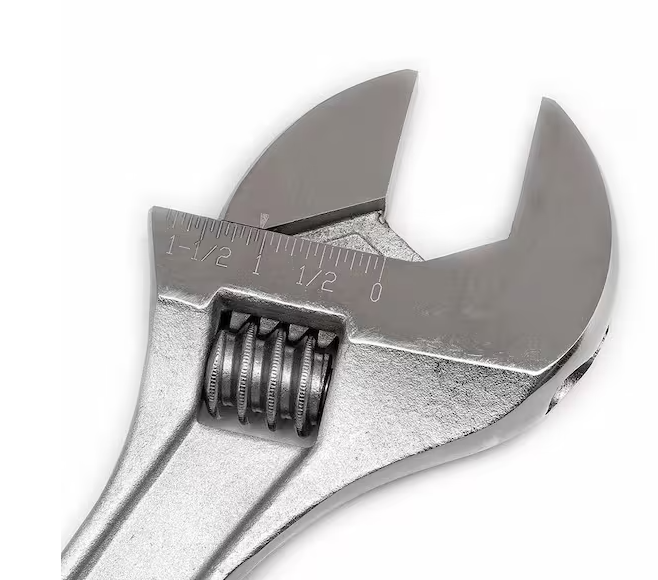 Crescent 15 in. Chrome Adjustable Wrench