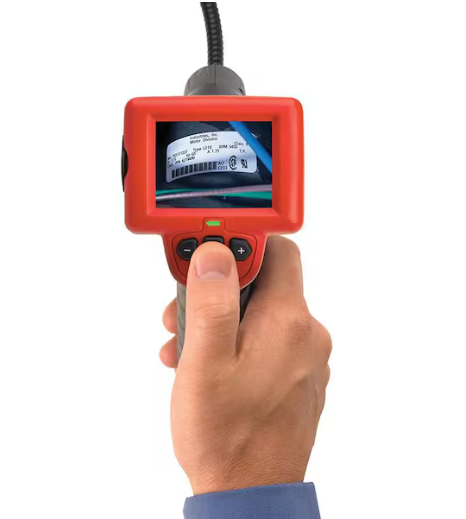 RIDGID CA-25 Micro Visual Inspection & Diagnostic Handheld Camera w/ 2.7 in. Color Display, 4 ft. Fixed Waterproof Camera Cable