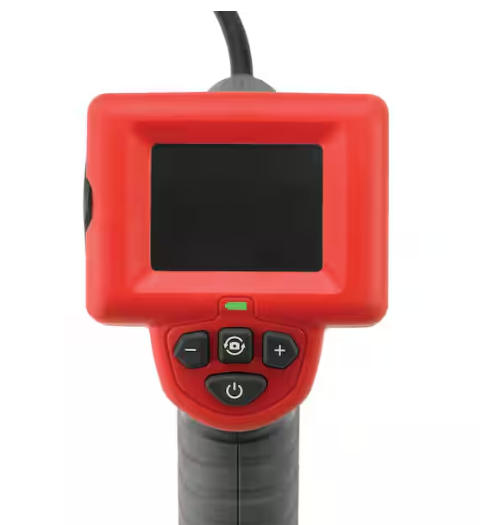 RIDGID CA-25 Micro Visual Inspection & Diagnostic Handheld Camera w/ 2.7 in. Color Display, 4 ft. Fixed Waterproof Camera Cable