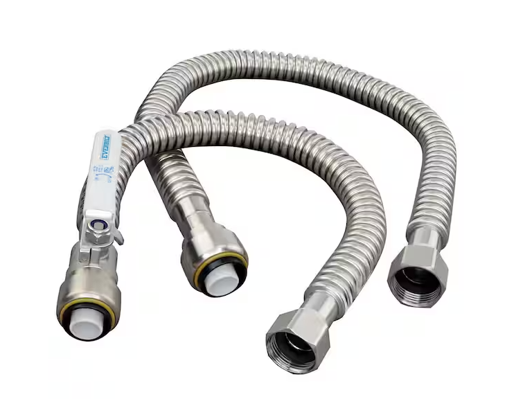 Everbilt 3/4 in. SSPTC x 3/4 in. FIP Water Heater Connection Kit