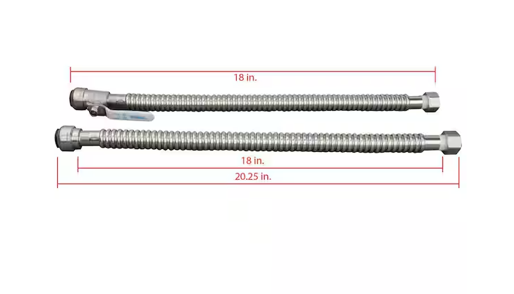 Everbilt 3/4 in. SSPTC x 3/4 in. FIP Water Heater Connection Kit