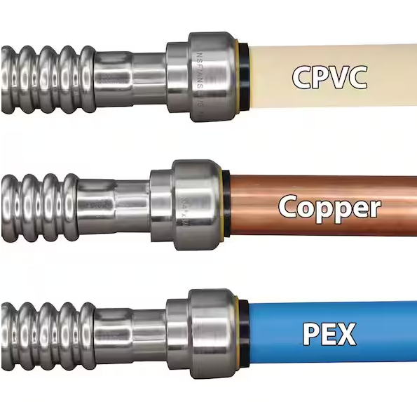 Everbilt 3/4 in. SSPTC x 3/4 in. FIP Water Heater Connection Kit