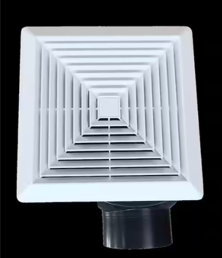 Commercial Electric 80 CFM 1.5 Sone Bathroom Exhaust Fan with Humidity Sensing NO CLIPS