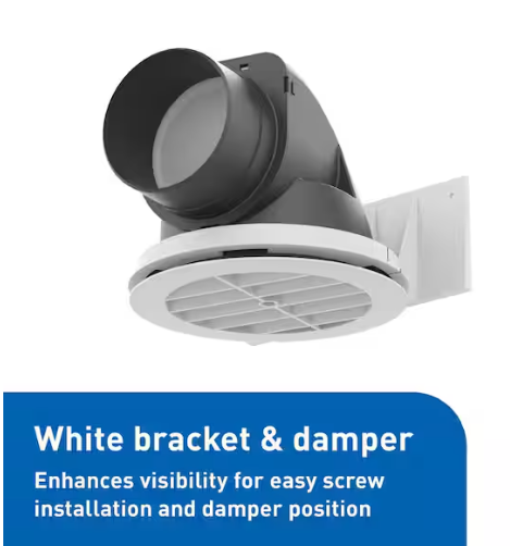 Panasonic EZSoffitVent - Soffit Vent - Soffit Termination System for Ventilation Exhaust Fans