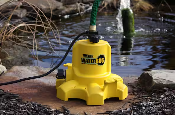 1/6 HP WaterBUG Submersible Utility Pump with Multi-Flo Technology