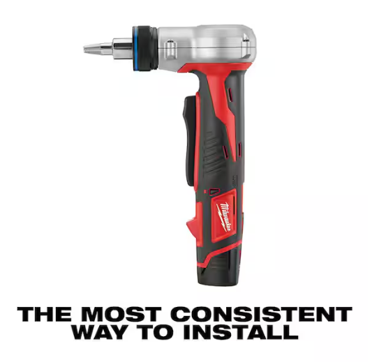 M12 12-Volt Lithium-Ion Cordless ProPEX Expansion Tool Kit with (2) 1.5Ah Batteries, (3) Expansion Heads and Hard Case