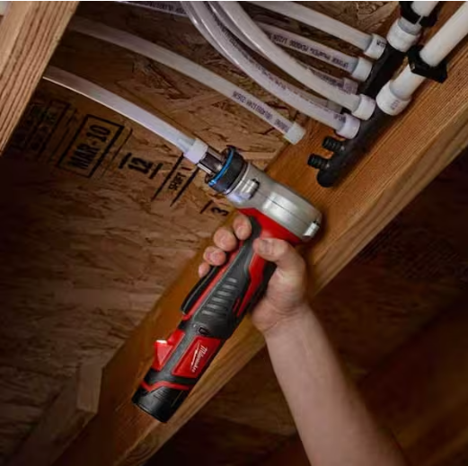 M12 12-Volt Lithium-Ion Cordless ProPEX Expansion Tool Kit with (2) 1.5Ah Batteries, (3) Expansion Heads and Hard Case