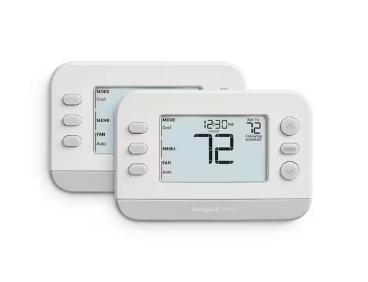 X2P Thermostat Programmable Total Flex 1 Heat/1 Cool 2-Pack