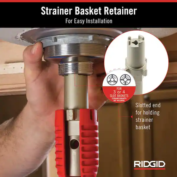 RIDGID EZ Change Plumbing Wrench Faucet Installation and Removal Tool