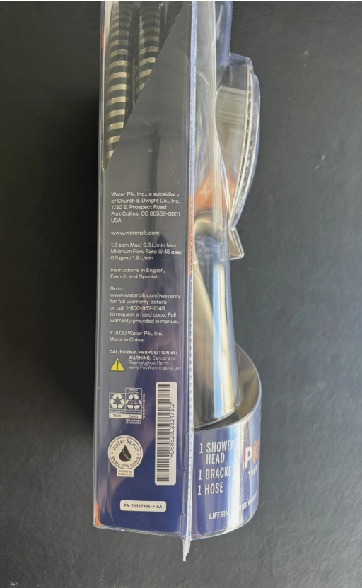 Water Pik Power Pulse 7 Spreyer Setting 2 X Massage Force