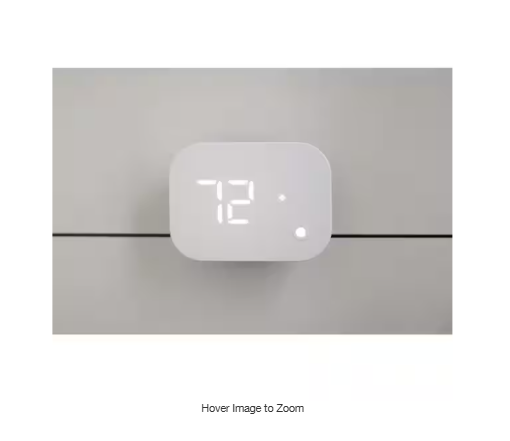 Hubspace Wi-Fi and Bluetooth  nabled Smart Programmable Thermostat with Schedules Powered