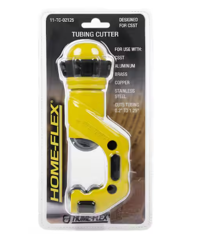1/2 in. - 1 in. O.D. Pipe Size Corrugated Stainless Steel Tubing Cutter