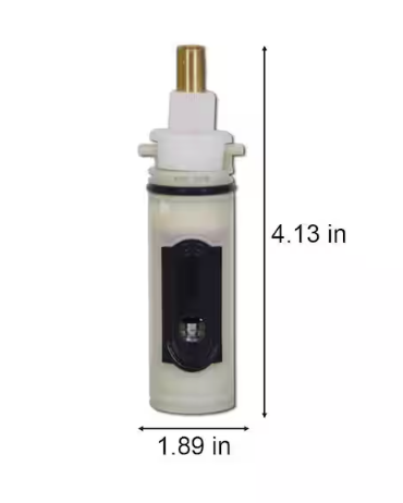 Everbilt 4 1/8 in. B-19 Broach Single Lever Cartridge for Moen Replaces 1222 Posi-Temp