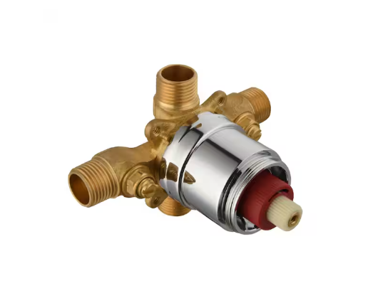 Glacier Bay Builders Single Handle 1-Spray Tub and Shower Faucet 1.8 GPM in Bronze (Valve Included)