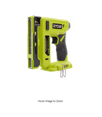 RYOBI ONE+ 18V Compression Drive Cordless 3/8 in. Crown Stapler