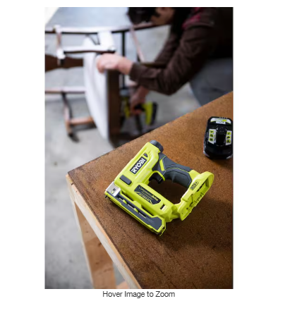 RYOBI ONE+ 18V Compression Drive Cordless 3/8 in. Crown Stapler