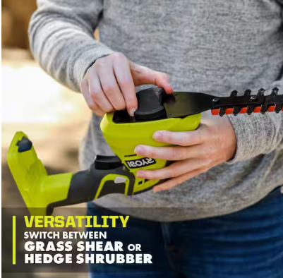 ONE+ 18V Cordless Grass Shear and Shrubber Trimmer (Tool Only)