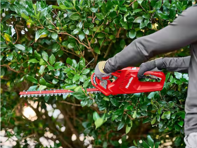 HOMHT20 12V Lithium 18 in. Cordless Hedge Trimmer with Internal 2.5 Ah Battery and Charger