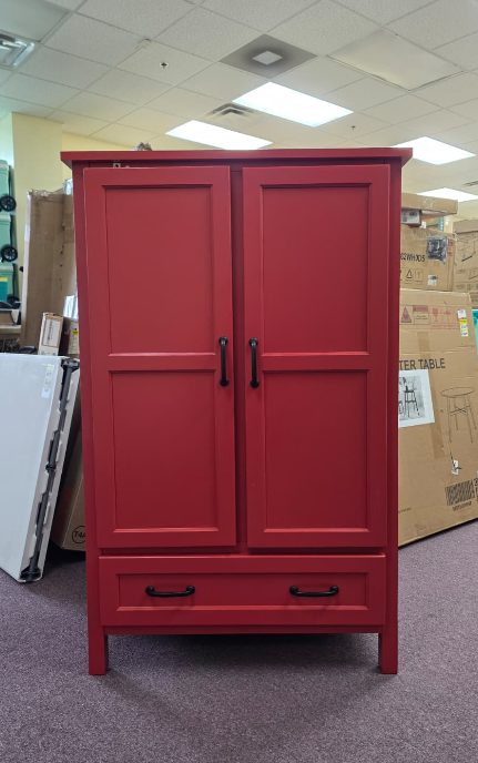 Wood Kitchen Pantry (30 in. W x 47 in. H) (JUST ASSEMBLED)