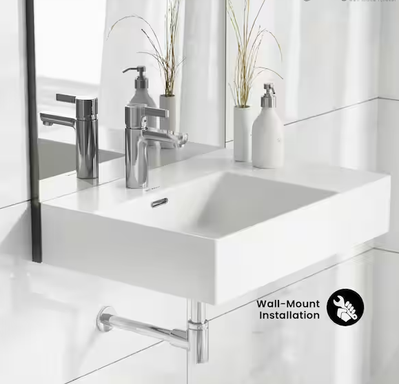 St. Tropez Vessel Sink in Glossy White