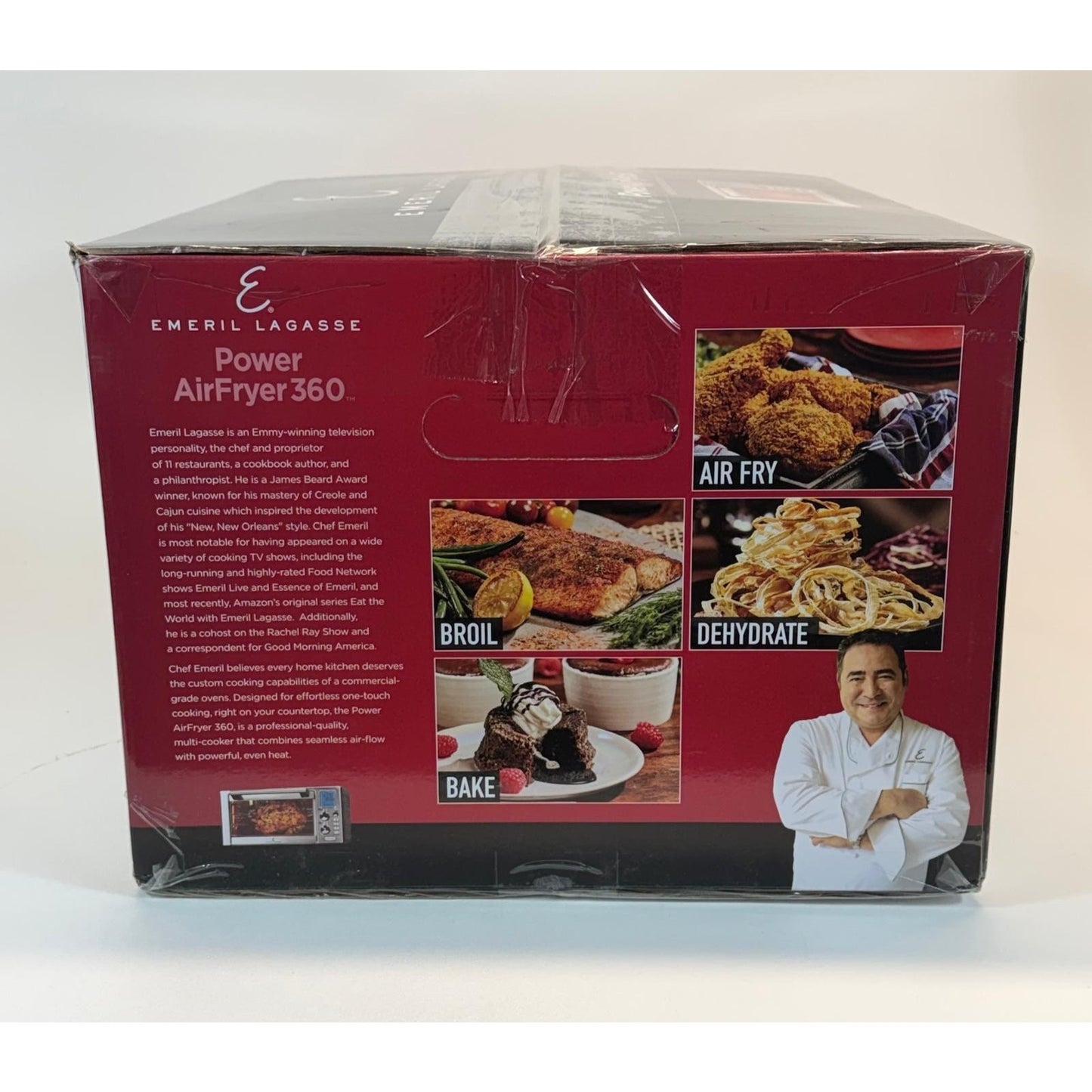 Emeril Lagasse Air Fryer with 9-in-1 Cooking Functions & Touch Control