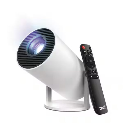 Tzumi 30469HD 1280 x 720 HD Movie Projector with Stand 360 Lumens