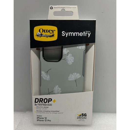 OtterBox iPhone 12/iPhone 12 Pro Symmetry Series Case - Gingko Gray