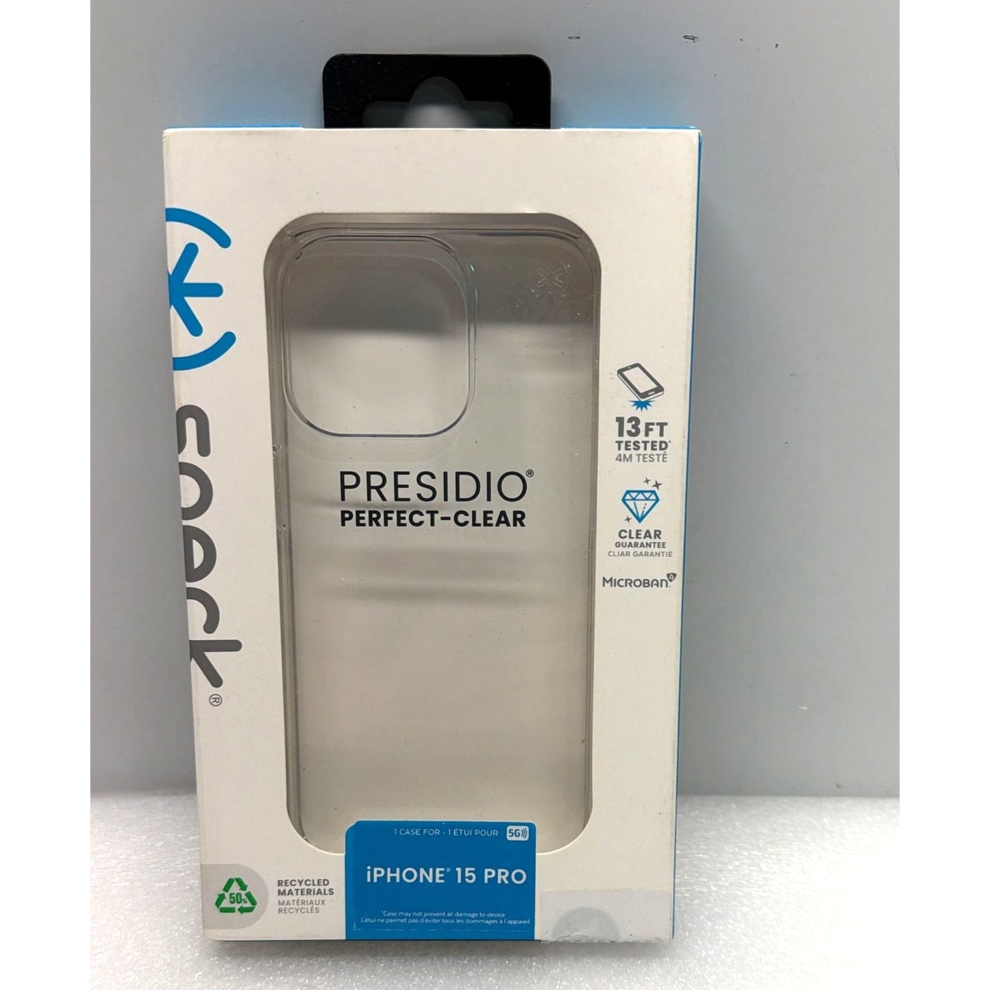 Speck Presidio iPhone 15 Pro Clear