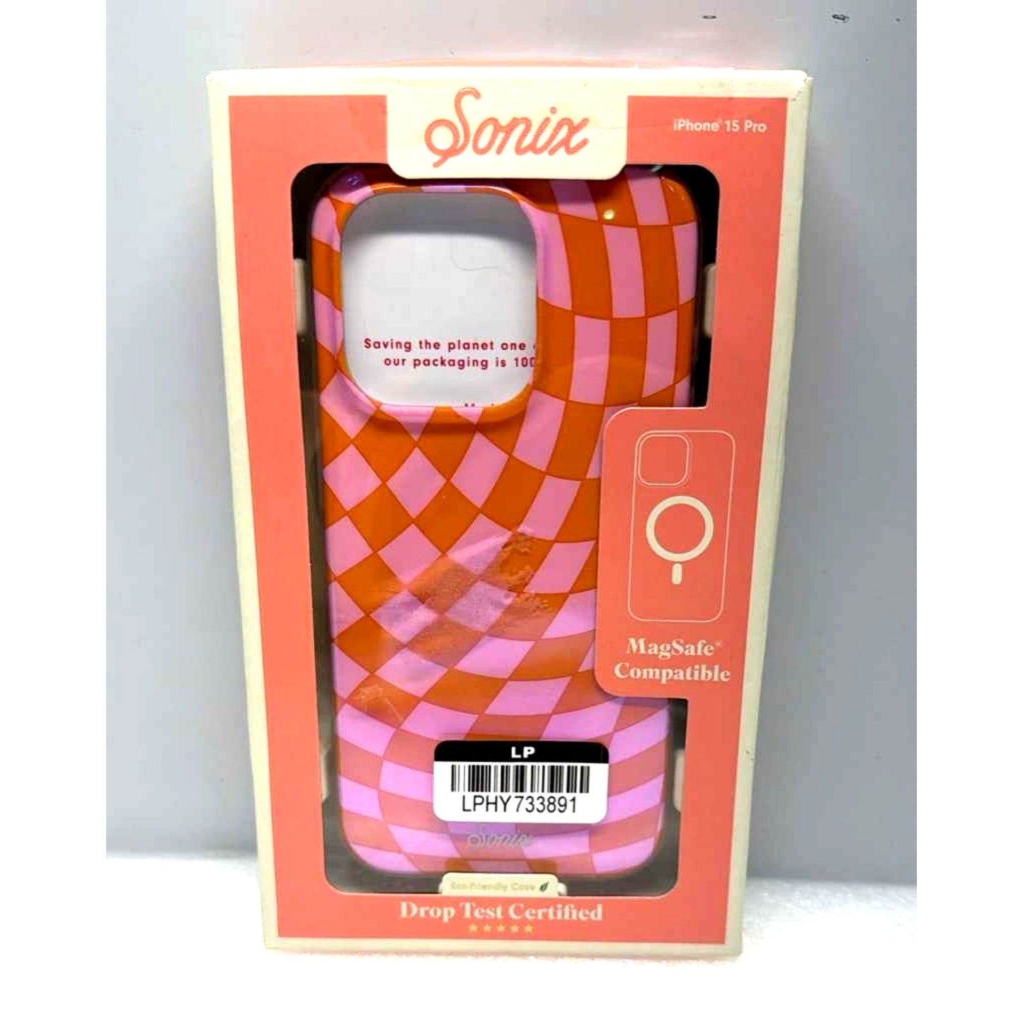 Sonix Apple iPhone 15 Pro Case with MagSafe - Checkmate Pink
