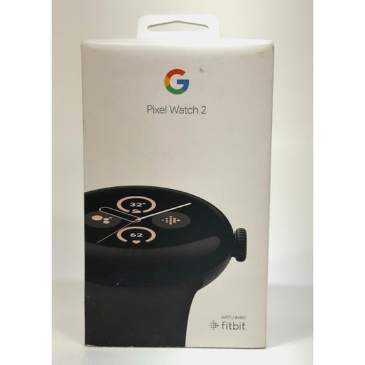 Google Pixel Watch 2 - Matte Black Case / Obsidian Active Band
