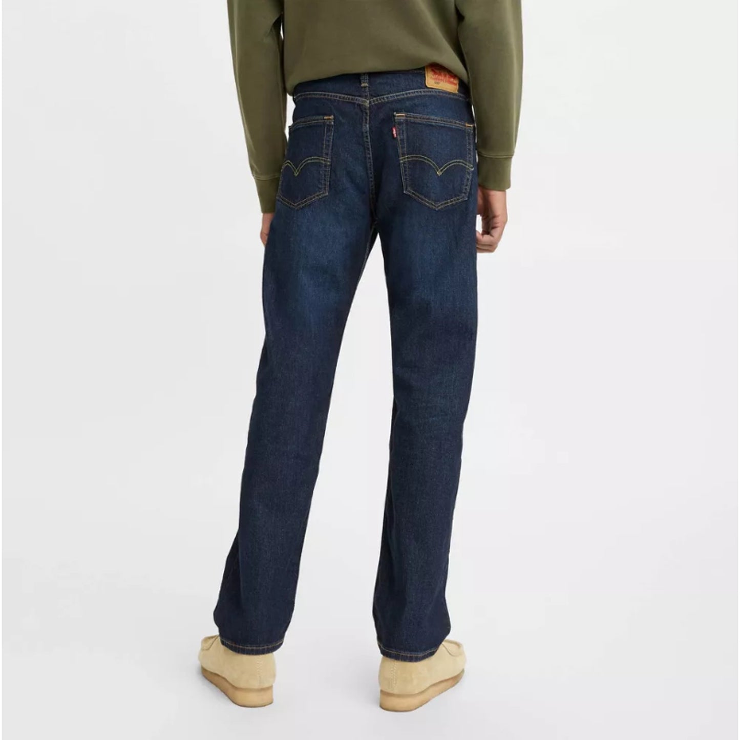 Levi's Men's 505 Regular Fit Stretch Jeans - Nail Loop Knot 34x30 00505-2195