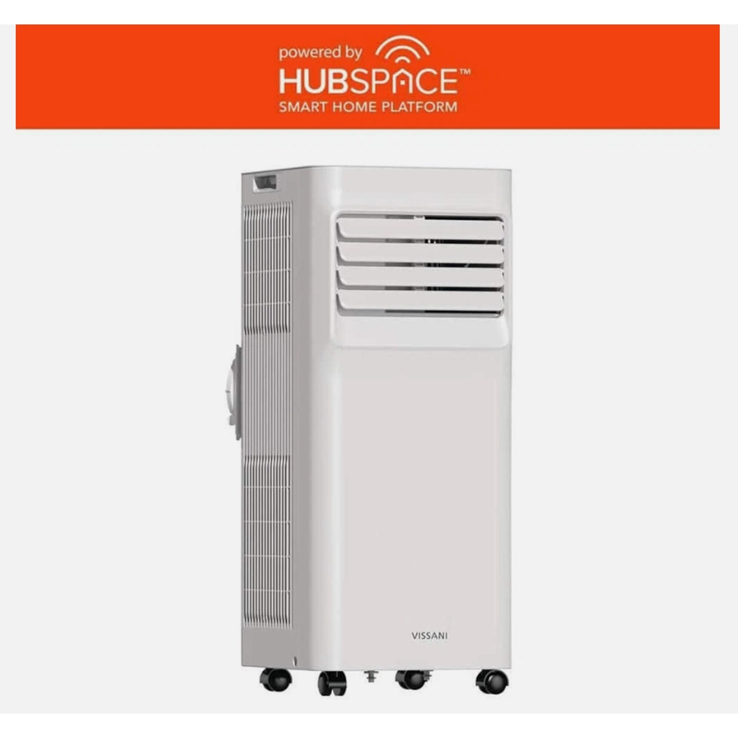 Vissani 6,000 BTU 115-Volt Portable Air Conditioner w/ Hubspace for 250 sq. ft.