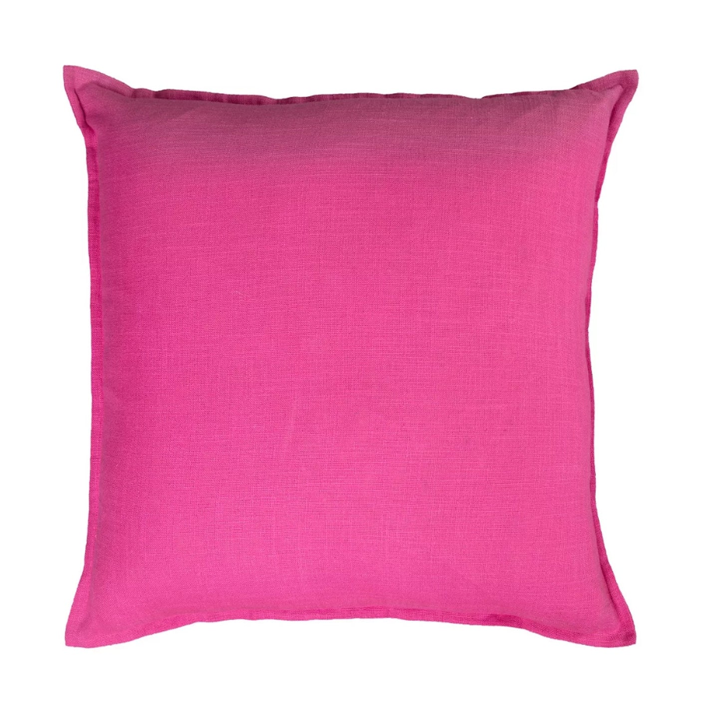 Rizzy Pink Transitional Cotton Slub Single-Color Throw Pillow Solid T05734