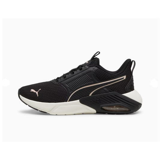 PUMA Women's X-Cell Nova Cross Trainer Sneaker in Black/Rose Quartz Size 9.5