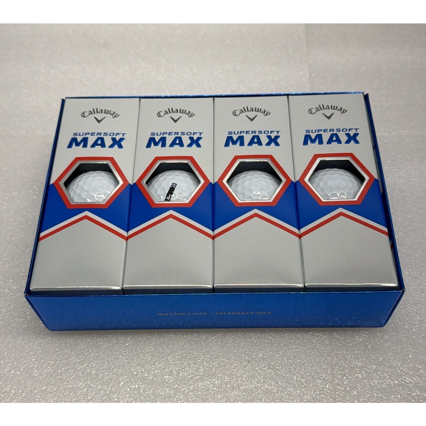 Callaway Supersoft Max Golf Balls 12B PK , White, 194518909242