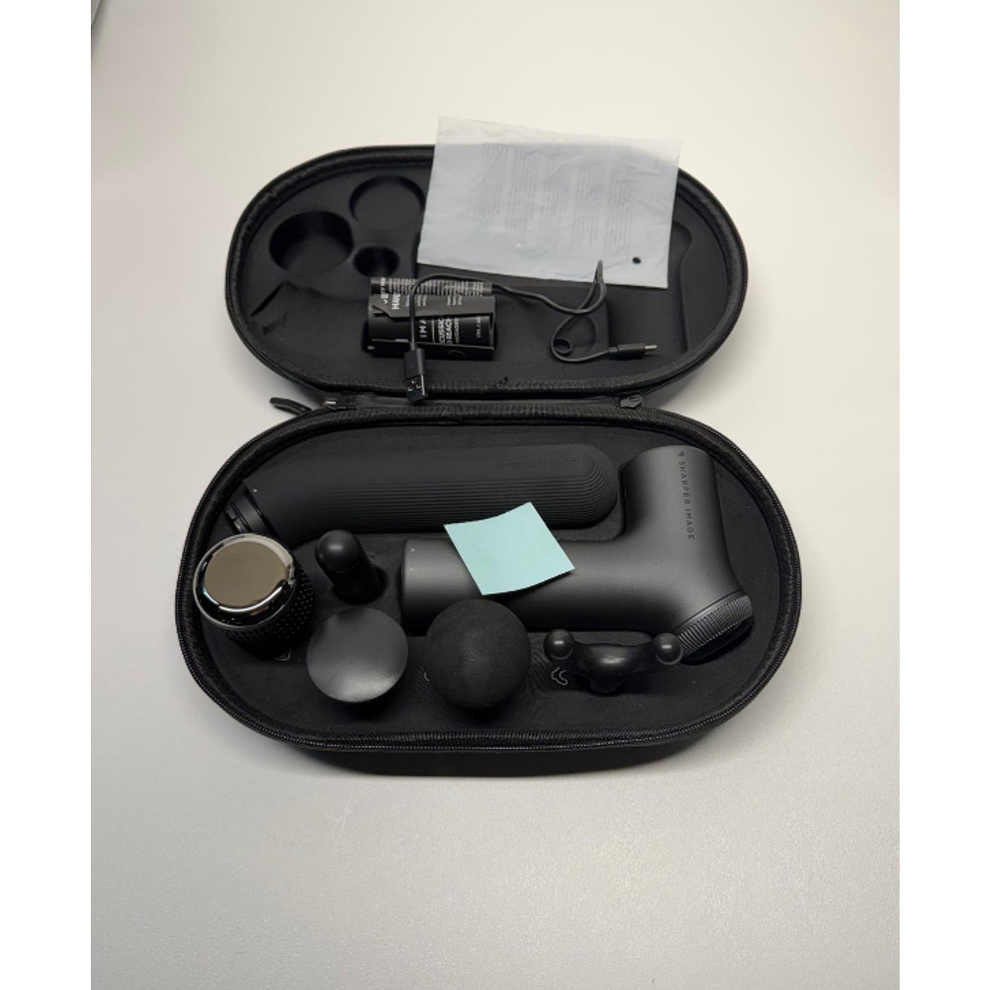 Sharper Image Power Percussion Hot & Cold Reach Percussion Massager.
