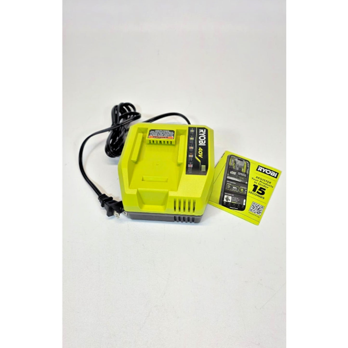 RYOBI 40V Lithium-Ion Fast Charger - OP408A new