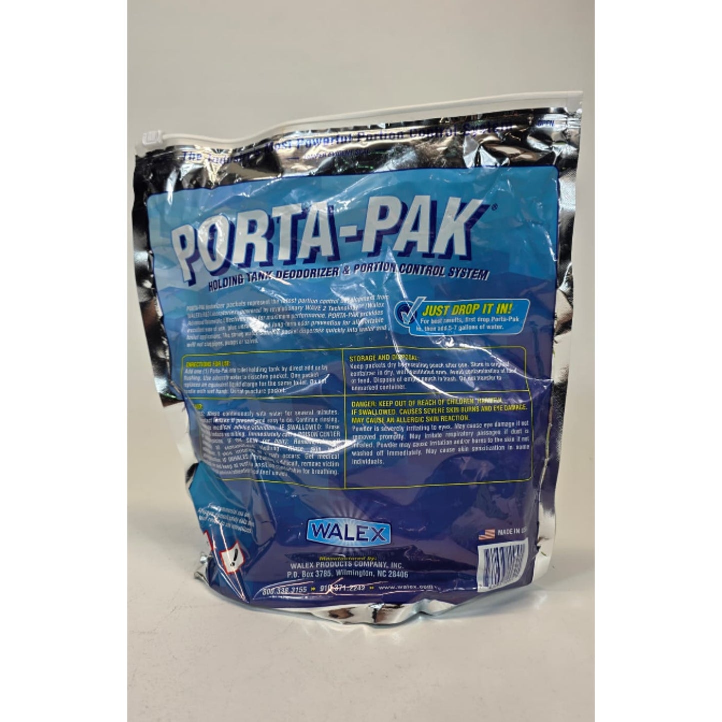 Walex PPSGB Porta-Pak Deodorizer Drop-Ins 50-Pack Sunglow