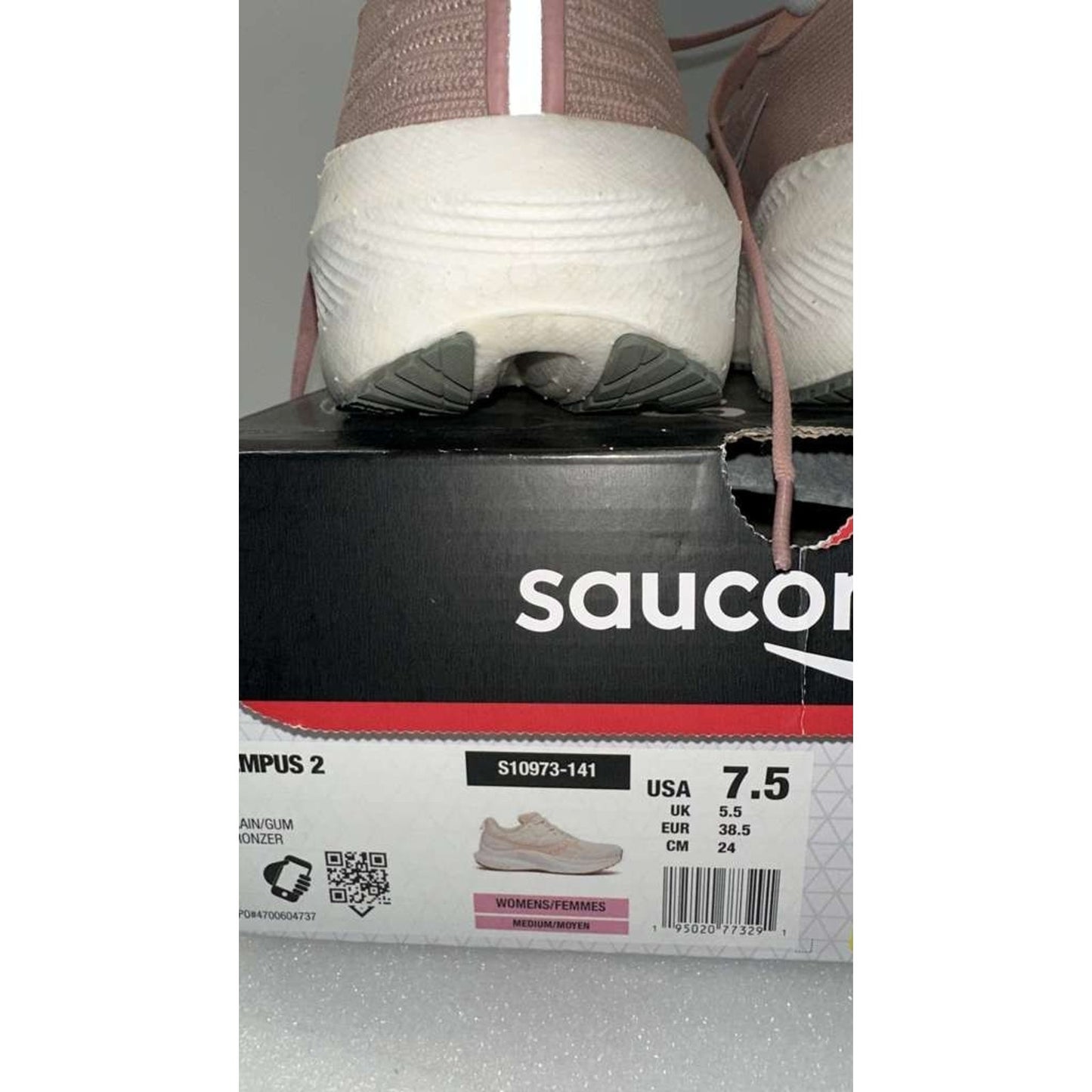 Saucony Triumph 21 Women's Running Shoes S10881-130 Lotus Bough Pink Size 7.5