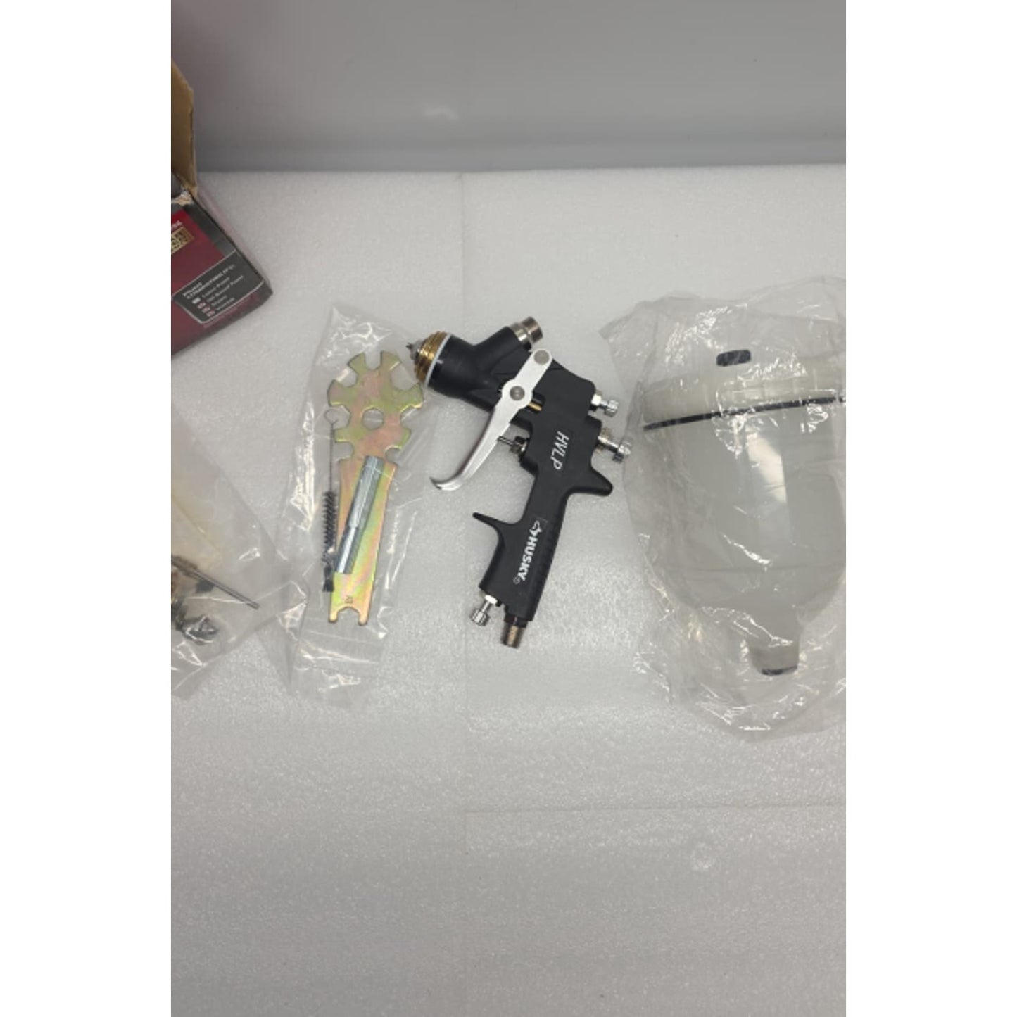Husky Gravity Feed Composite HVLP Spray Gun