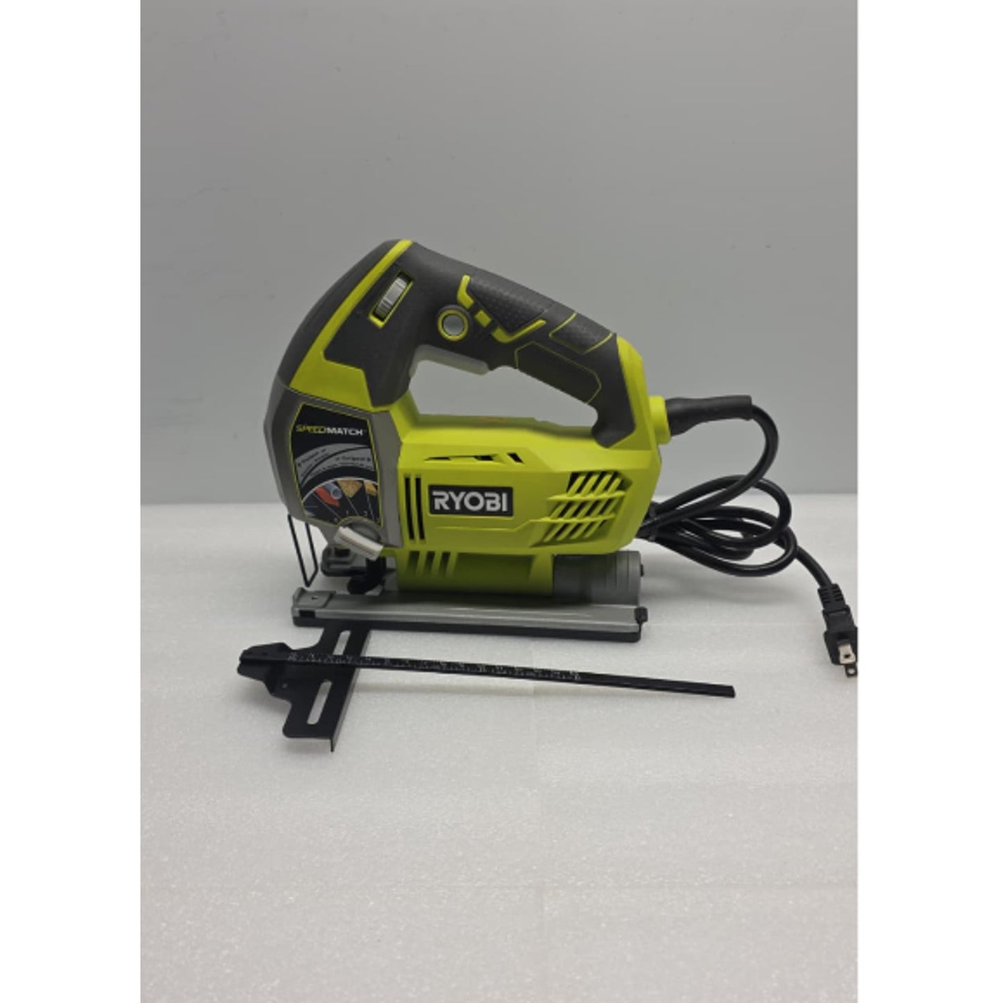 Ryobi JS651L1D 6.1A Corded Variable Speed Orbital Jigsaw w/ Power Cable