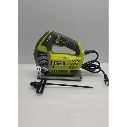 Ryobi JS651L1D 6.1A Corded Variable Speed Orbital Jigsaw w/ Power Cable