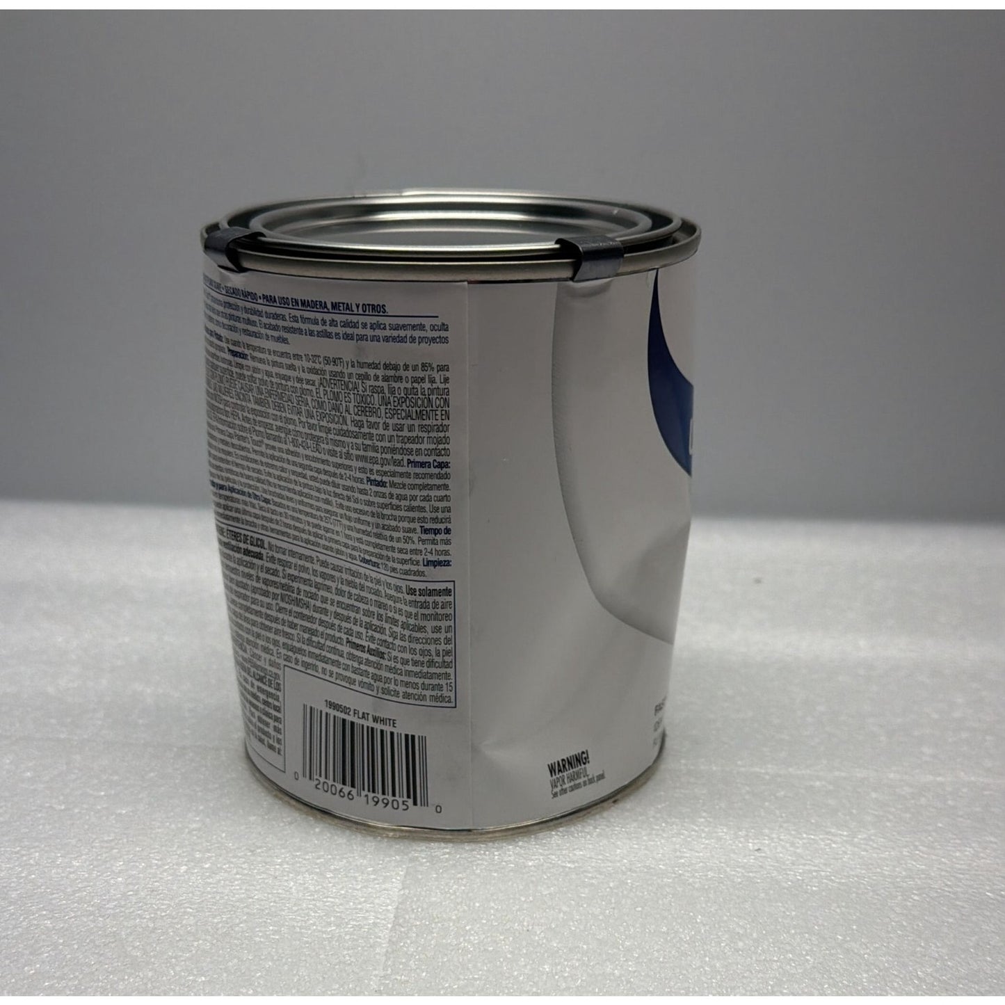 Rust-Oleum Painters Touch Ultra Cover Flat White Premium Latex Paint 1 Quart