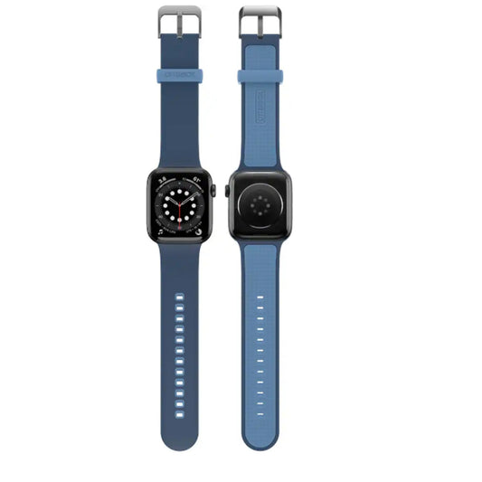 OtterBox - Apple Watch Band 44/45/46mm Blu - Baby Bluejeans