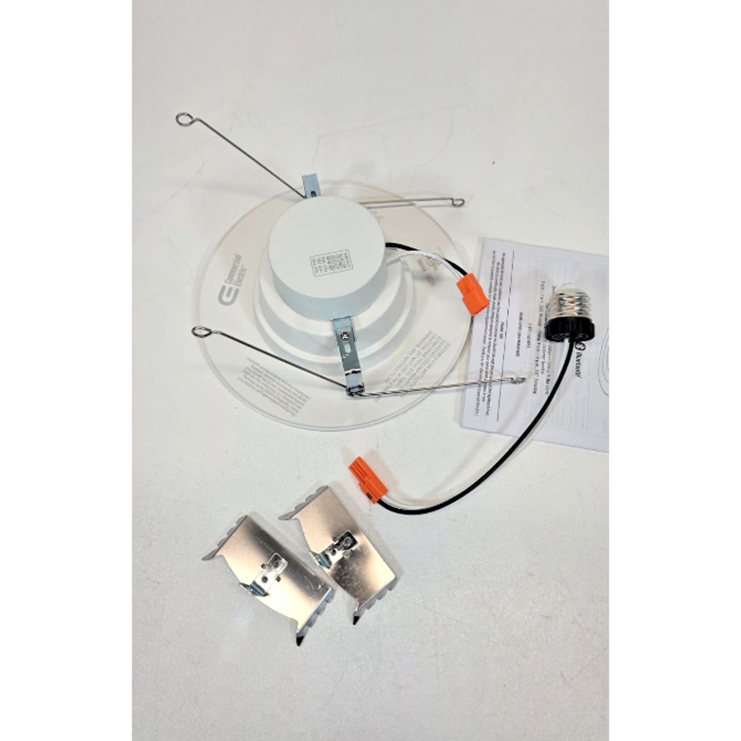 Commercial Electric 5/6in Smart LED Recessed Light Trim RGB Adjustable CCT Night