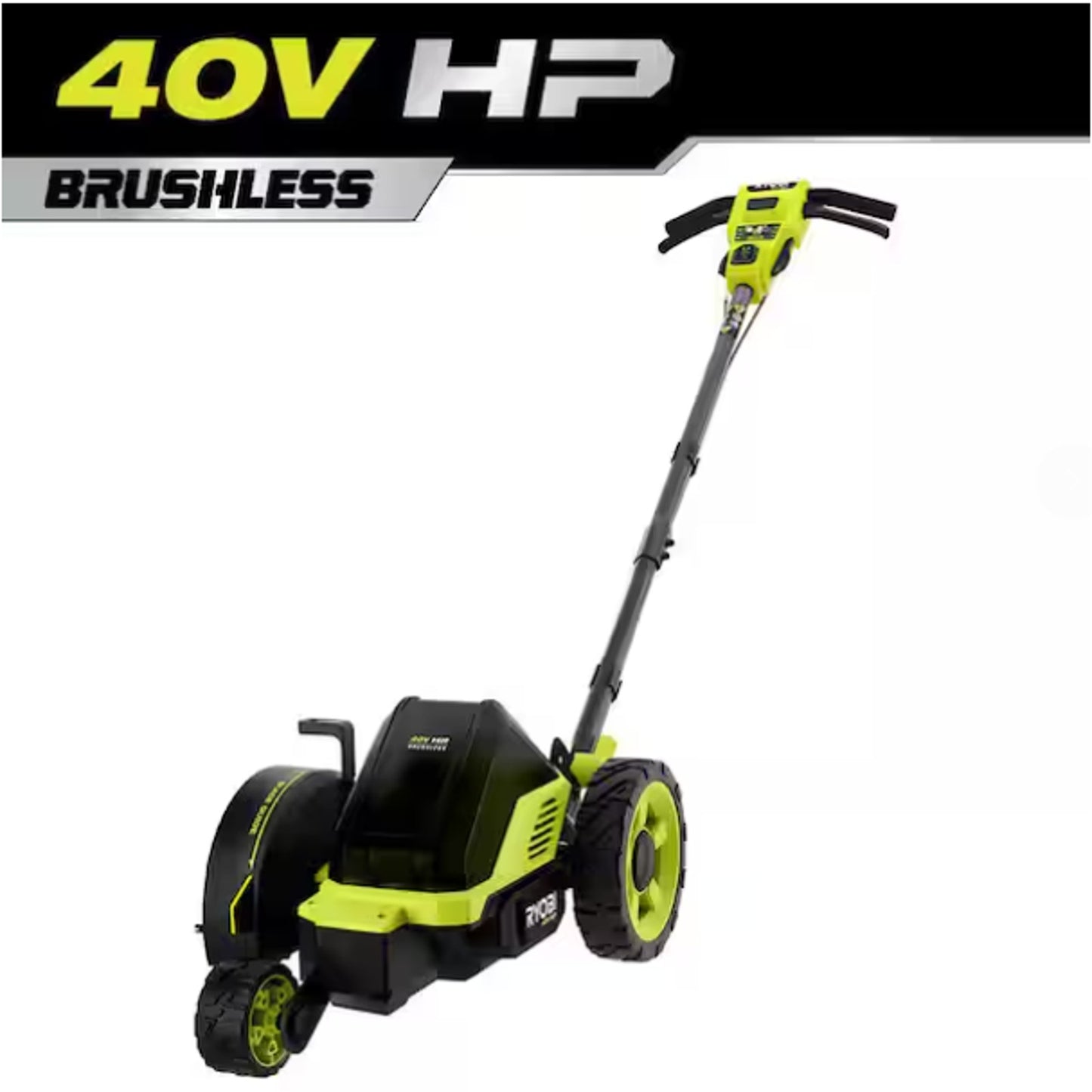 RYOBI RY40706 HP Brushless 9 in. Cordless Edger With 40V 4Ah Battery &Charger