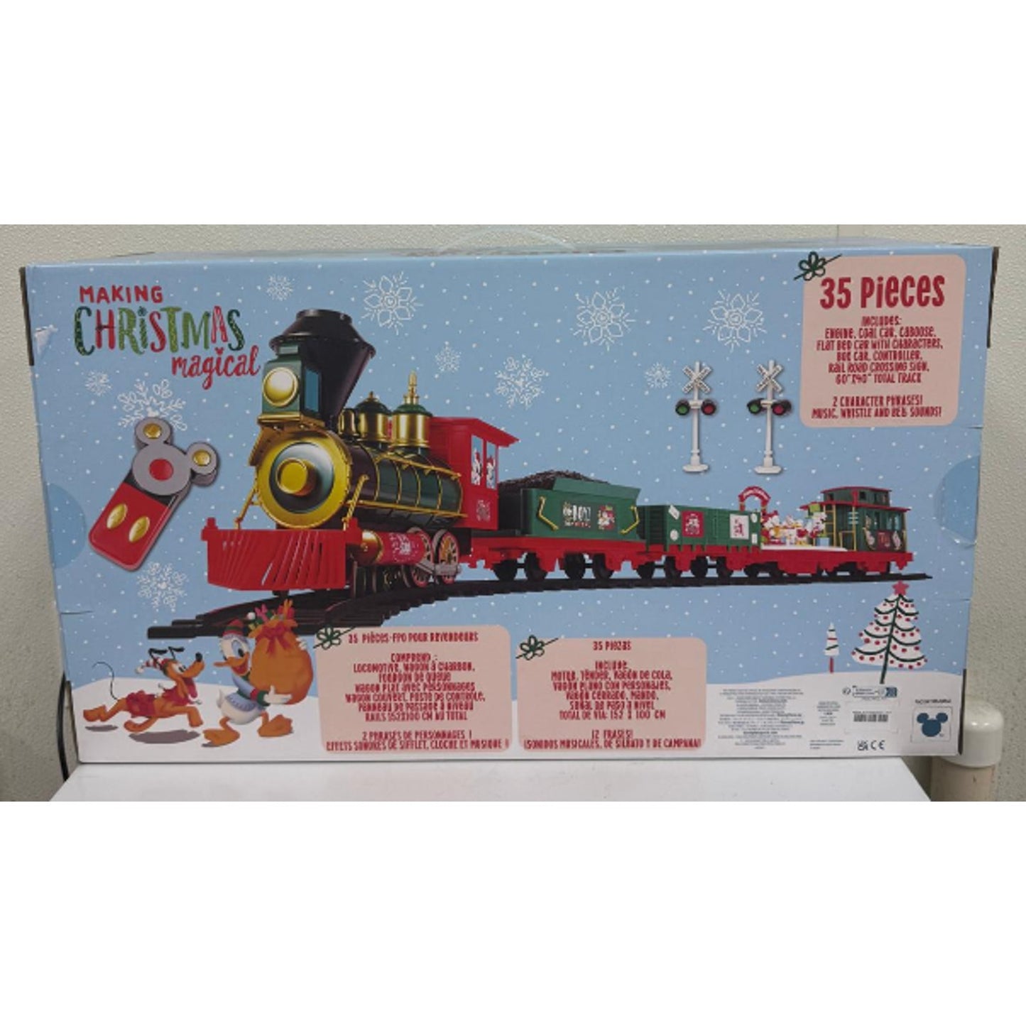 2024 Disney Parks Mickey Friends Making Christmas Magical Train Set New NIB