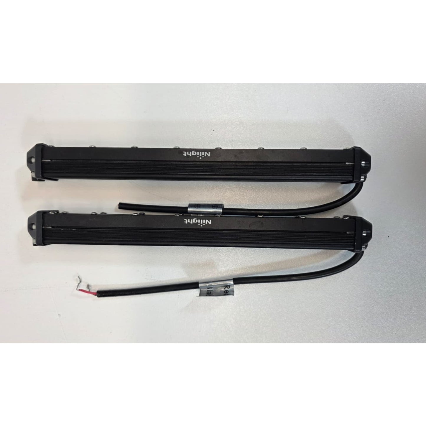 Nilight Slim LED Light Bar 2Pcs 11 Inch 26LED Single Row Spot Flood Combo Light