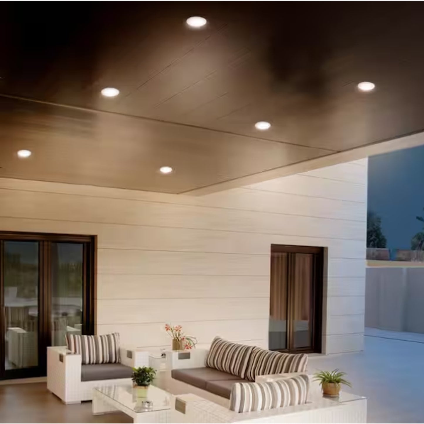 Pro Value Series LED 6 in Round Adj Color Temp Canless Recessed Light
