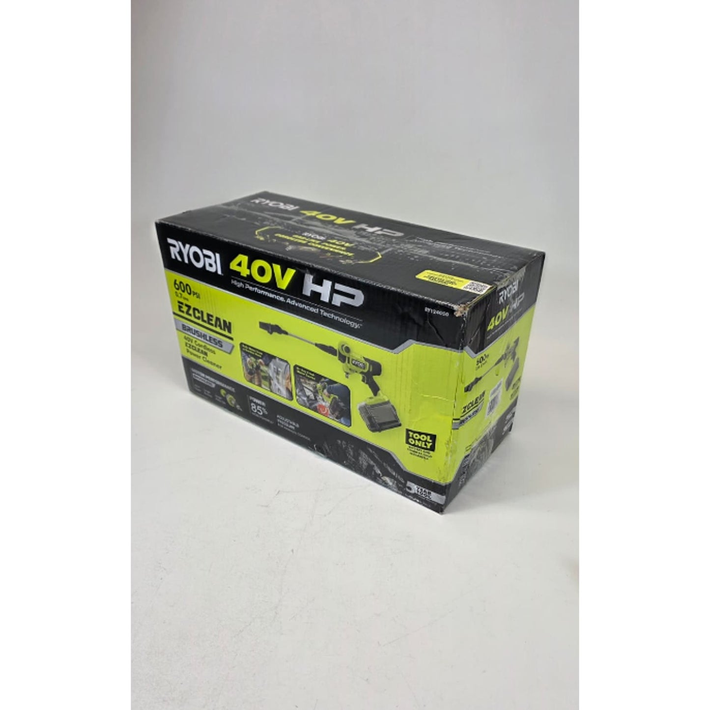 RYOBI 40V HP Brushless 600 PSI Cold Water Electric Power Cleaner - Tool Only
